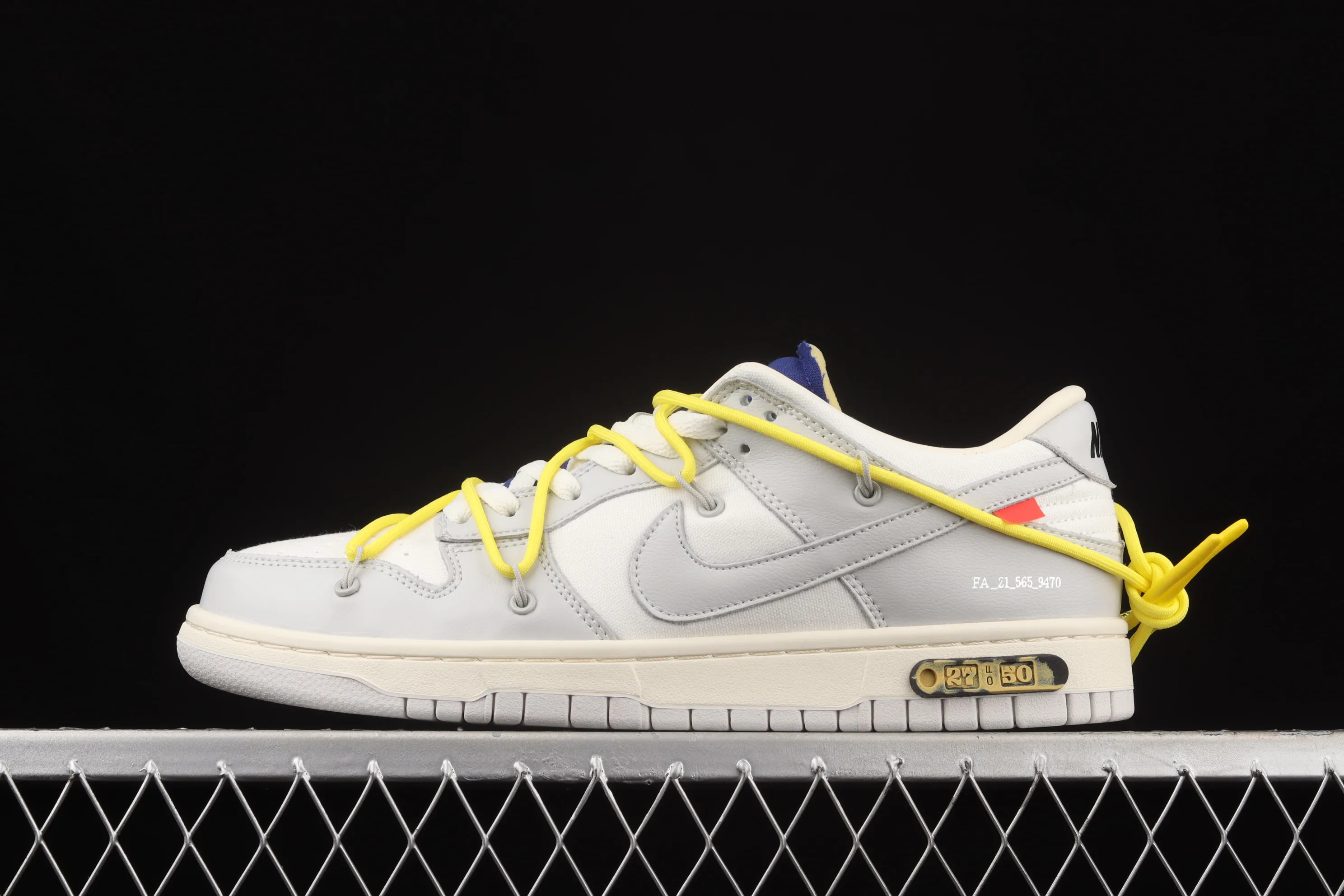All Categories Nk SB Dunk Series Nk SB Dunk Low Low-top Sneakers OF x Nk Dunk Low “04 of 50” OW Gray Casual Sports Skateboard Shoes DM1602-120